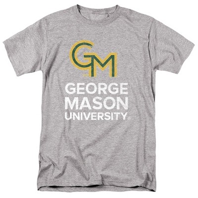 Men's George Mason University Official Distressed Primary Logo T-Shirt