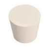 Unique Bargains Tapered Shaped Solid Rubber Stopper for Block Pipe Mouths 10 Pcs - 3 of 3