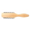 Bass Brushes Style & Detangle Hair Brush Premium Bamboo Handle with Professional Grade Nylon Pin 9 Row Black - 2 of 4