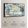 Art Remedy Golden Henri Edmond Cross - Garden at Saint Clair Impresionism Landscape Wall Art, 15" x 10", Black Frame - 3 of 4