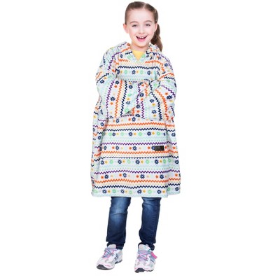 Catalonia Kid Wearable Blanket Hoodie Sweatshirt, Oversized Fleece Girl Soft Hoodie Sweatshirt with Large Front Pocket, Cozy Gift for Teen Boy Girl