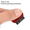Unique Bargains Portable Pocket Dust Groove Cleaner Mini Golf Club Brush 5 Pcs - 4 of 4