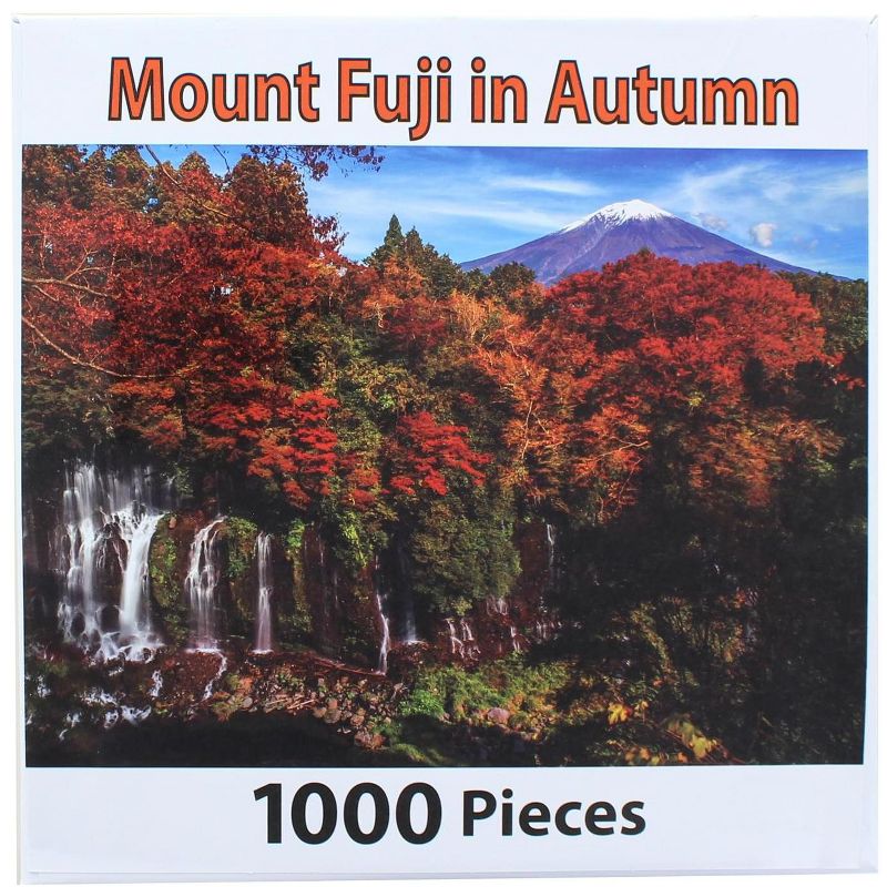 PuzzleWorks 1000 Piece Jigsaw Puzzle | Mount Fuji In Autumn, 2 of 7