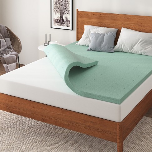 Continental Sleep, 1-inch Foam Topper, Adds Comfort To Mattress : Target