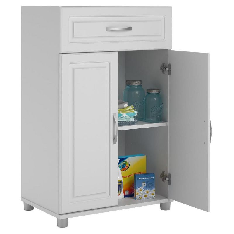 24" Boost 1 Drawer/2 Door Base Storage Cabinet White - Room & Joy, 2 of 8