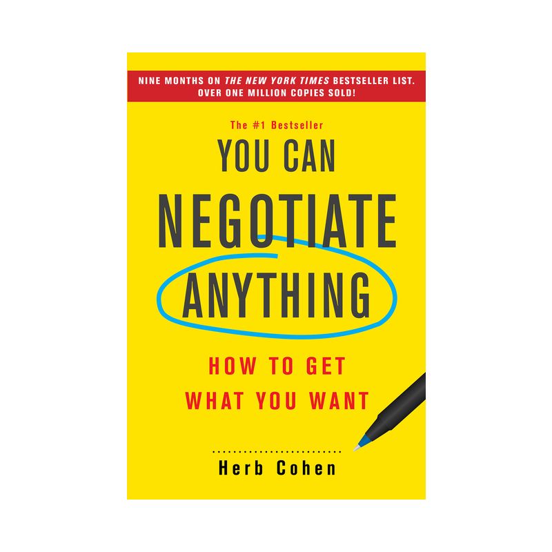 You Can Negotiate Anything - by  Herb Cohen (Paperback), 1 of 2
