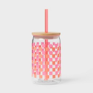 16 fl oz Tall Tumbler with Bamboo Lid - 1 of 3