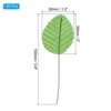 Unique Bargains Realistic Design Artificial Leaves with Steam 20 Pcs - 2 of 4