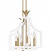 Quoizel Lighting Dusty Lane 6 - Light Chandelier in  Matte White - 4 of 4
