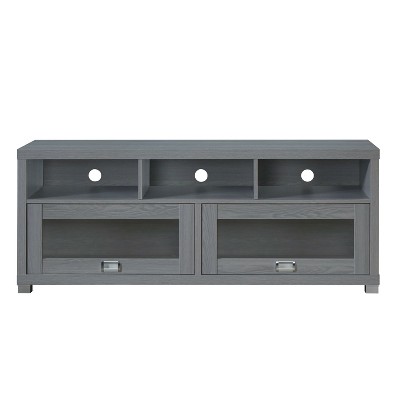 NicBex TV Stands for 65 inch TV, Entertainment Center with 2 Cabinets and 3 Open Shelves,TV Console for Living Room, Bedroom, Home,Gray