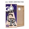 MLB Colorado Rockies 2'x4' Wood Toss Game Set - 3 of 4