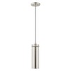 Livex Lighting Art Glass 1 - Light Pendant in  Brushed Nickel - 2 of 4