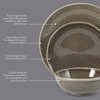 Gibson Elite Sandy Pines Stoneware 12 Piece Reactive Glaze Dinnerware Set - Service for 4 - 3 of 4