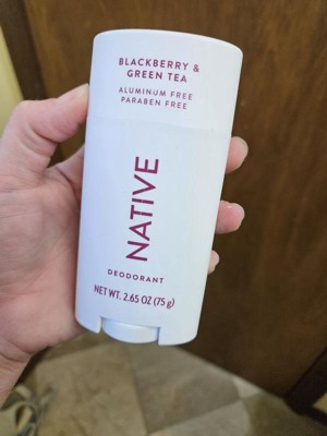 Native Solid Deodorant for Women & Men - Blackberry & Green Tea