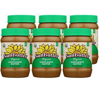 SunButter Organic Sunflower Butter - Case of 6/16 oz