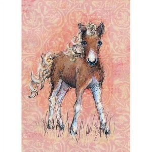 Oopsy Daisy's Florence The Foal Canvas Wall Art - Size 10x14 - 1 of 1