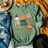 Cozy Season Watercolor Icons -  Womens Sweatshirt - 3 of 4
