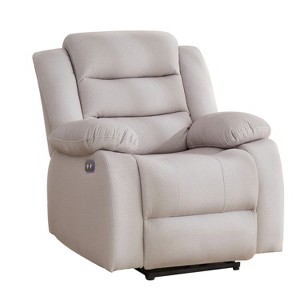 Power Recliner Chair, Recliner for Adults, Upholstered Soft Fabric Reclining Sofa Chair for Living Room - 1 of 4