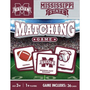 MasterPieces Officially Licensed NCAA Mississippi State Bulldogs Matching Game for Kids and Families - 1 of 4