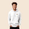 Dalix Rainbow Embroidered Fleece Zip Hoodie Cold Fall Winter Mens - 4 of 4