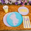 Jollity & Co. - Zodiac Gemini Dinner Plates - Pack of 8 Paper Plates - 3 of 4