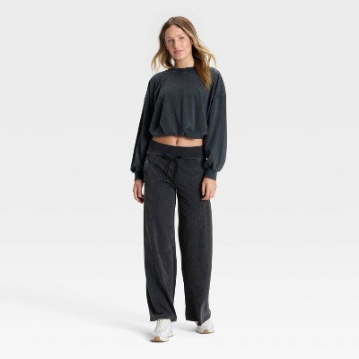 Women's Bubble Hem Long Sleeve Top - JoyLab' - image 3