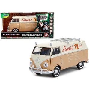 Volkswagen Bus "WheelJack" Tan and Beige "Transformers: Rise of the Beasts" (2023) Movie 1/32 Diecast Model Car by Jada - 1 of 4