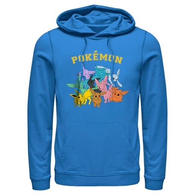 Men's Pokemon Eeveelutions Pull Over Hoodie