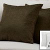 TopComfy Support Pillow Decorative Throw Pillow Set with Floral Pattern for Sofa or Bed Use, Green, 17"*17"*3" - 2 of 4