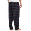Ashford & Brooks Mens Super Soft Flannel Plaid Pajama Sleep Pants - 2 of 4