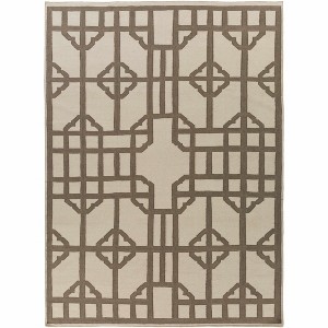 Hauteloom Rectangle Area Rug   Dark Brown - 1 of 4