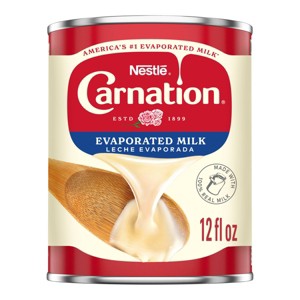 Nestle Carnation Evaporated Milk for Pumpkin Pie and Cooking - 12 fl oz - 1 of 4