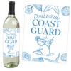 Big Dot of Happiness Last Toast on the Coast Wine Bottle Label Stickers, Beach Bachelorette Party Décor for Bridal Shower Favors - Set of 4 Stickers - 2 of 4