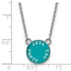 Black Bow Jewelry Sterling Silver Zeta Tau Alpha Greek Life Necklace 18 Inch - 2 of 4