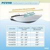 Pyle Armor Shield Trailer Guard Boat Cover 17'-19'L for Protection with Heavy-Duty Fabric, V-Hull Runabouts, Beam Width to 102'' - 2 of 3