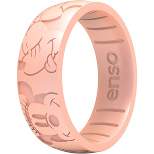 Enso Rings Classic Elements Series Silicone Ring - Silver - 8 : Target