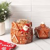 Christmas Stoneware Gingerbread Cookie Jar - Wondershop™ - 2 of 3
