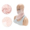 Unique Bargains Ditsy Floral Print Earloop Neck Gaiter 1 Pc - 4 of 4