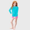 City Threads Girls UPF 50+ Long Sleeve Rashguard - USA-Made - 2 of 4