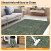 Washable Vintage Area Rug – Non-Slip, Non-Shedding, Stain Resistant Low Pile Carpet for Bedroom, Living Room - 4 of 4