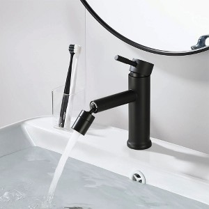 PAGED Bathroom Faucet for 2 Mode, Modern Bathroom Sink Faucet with 360°Rotating Aerator, Faucet for Bathroom Sink - 1 of 4