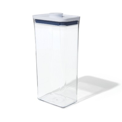 OXO Good Grips POP Container – Airtight 1.7 Qt for Coffee and More Food  Storage, Rectangle, Clear