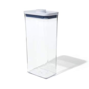 OXO POP 3.7qt Plastic Rectangle Airtight Food Storage Container Clear