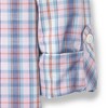 Hope & Henry Boys' Poplin Button Down Shirt (Purple, 3-6 Months) - 4 of 4