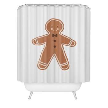 Orara Studio Gingerbread Man I Shower Curtain - Deny Designs