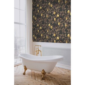 Holden Ponderosa Charcoal Non-Woven Wallpaper - 1 of 4