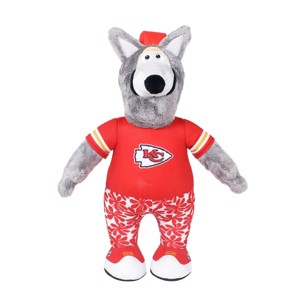NFL Kansas City Chiefs Stuffed Mascot: Polyester Animal Figure, 14" Height - 1 of 3