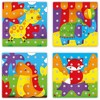Quercetti: Jumbo Peggy - Peg Stacking Toy, 9 Boards, Animal & Nature Scenes - 4 of 4