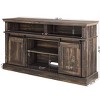 Lyngins 58" TV Stand with Cabinets & Shelves, Entertainment Center with Sliding Door,Cable Management,TV Media Console Table for Living Room - 3 of 4