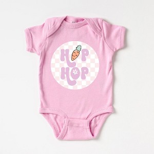 The Juniper Shop Checkered Hip Hop Baby Bodysuit - 1 of 2